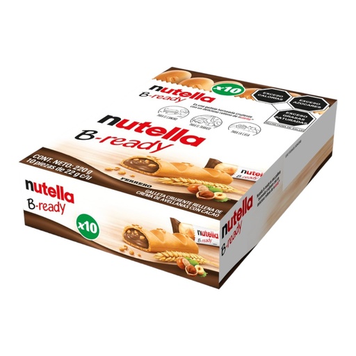 Nutella B ready 10 piezas